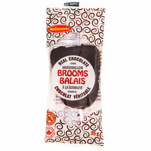 McCormicks Chocolate Marshmallow Broom (25g) - Candy Bouquet of St. Albert