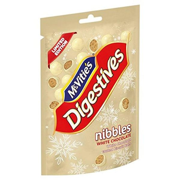 McVities Digestives Nibbles - White (120g) - Candy Bouquet of St. Albert