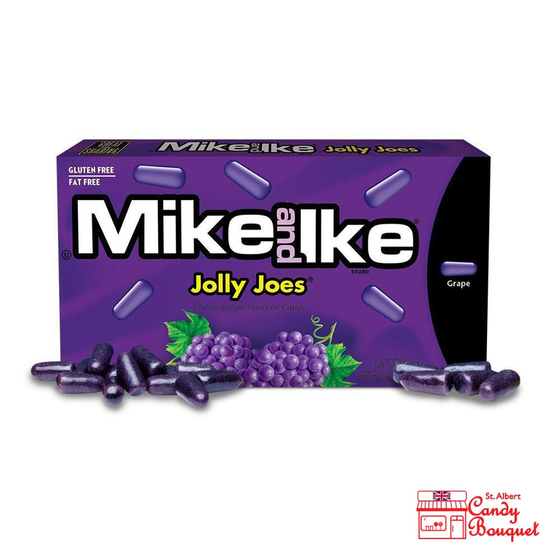 Mike & Ike's Jolly Joes - Grape Flavour (141g)-Candy Bouquet of St. Albert