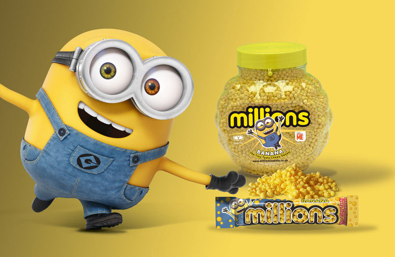 Millions Tube - Banana (40g) - Candy Bouquet of St. Albert