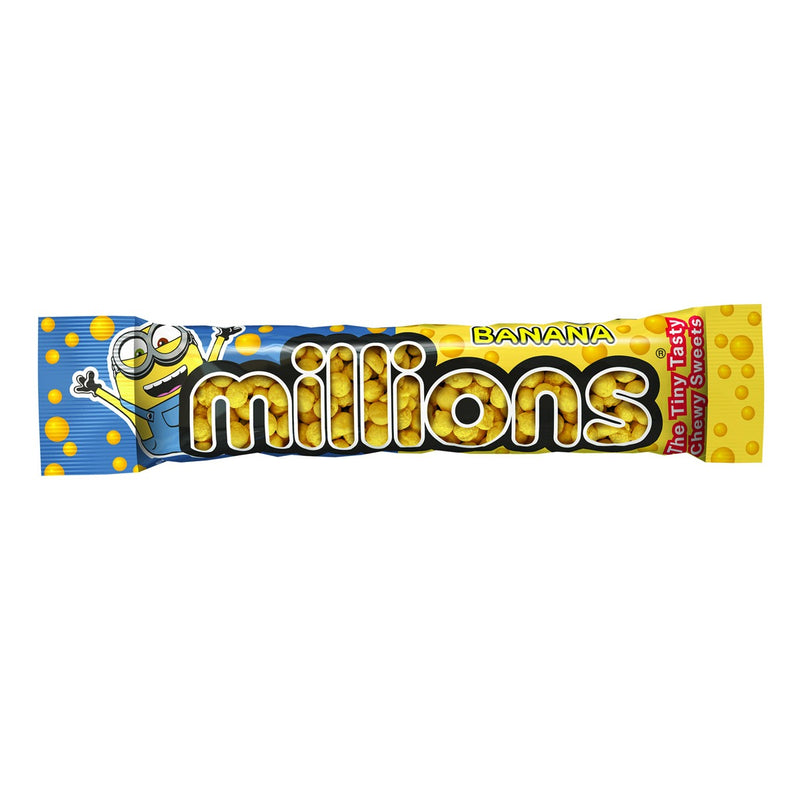 Millions Tube - Banana (40g) - Candy Bouquet of St. Albert