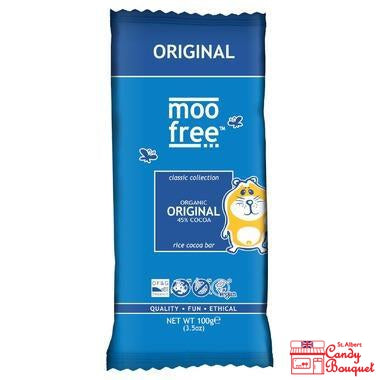 Moo Free Original Chocolate Bar (100g)-Candy Bouquet of St. Albert