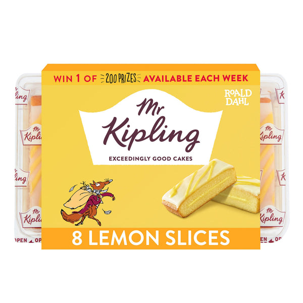 Mr Kipling Lemon Slices - 8-Pack (264g) - Candy Bouquet of St. Albert