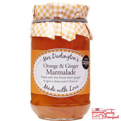 Mrs. Darlington's Orange and Ginger Marmalade (340g)-Candy Bouquet of St. Albert