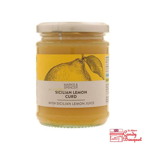 M&S Sicilian Lemon Curd (325g)-Candy Bouquet of St. Albert