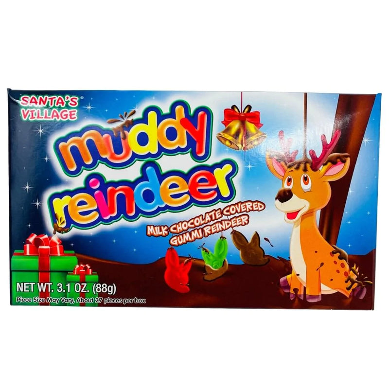 Muddy Reindeer Chocolate Covered Gummi Reindeer (88g) - Candy Bouquet of St. Albert