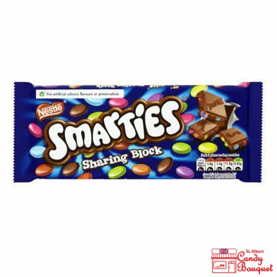 Nestle Smarties Sharing Block (100g)-Candy Bouquet of St. Albert