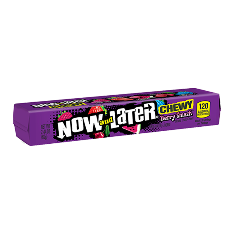 Now & Later Chewy - Berry Smash (69g) - Candy Bouquet of St. Albert