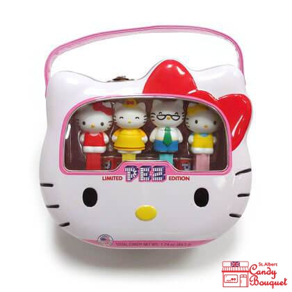 PEZ Hello Kitty Limited Edition Bag Set - Candy Bouquet of St. Albert