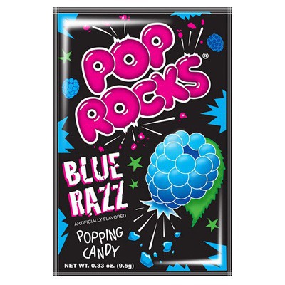 Pop Rocks - Blue Razz Flavour (9.5g) - Candy Bouquet of St. Albert