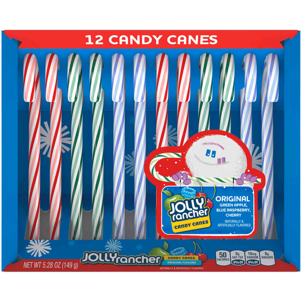 Jolly Rancher Candy Canes (12 Count) - Candy Bouquet of St. Albert