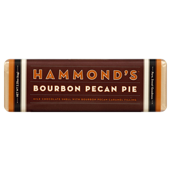 Hammond's Chocolate w/ Bourbon Pecan Pie Caramel Filling (64g) - Candy Bouquet of St. Albert