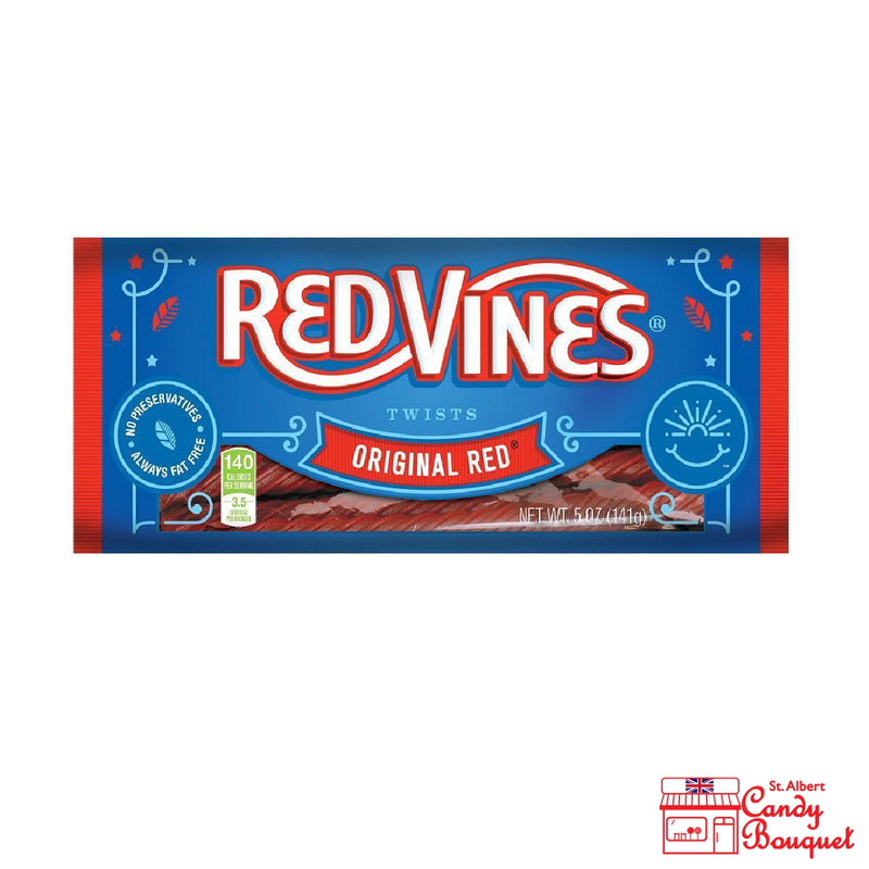 Red Vines Original Red Twists (141g)-Candy Bouquet of St. Albert