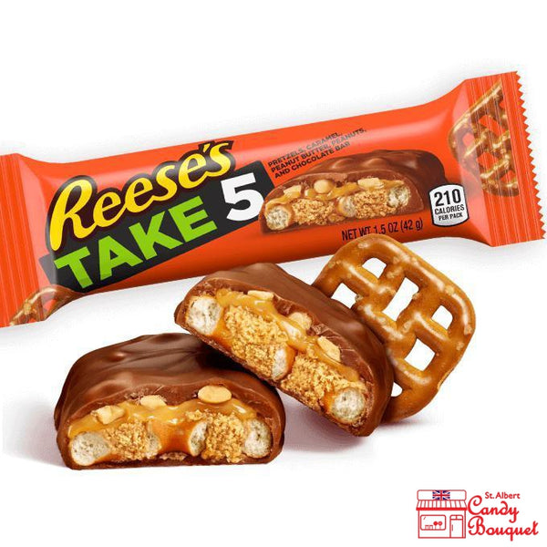 Reese's Take 5 Bar - Standard Size (42g)-Candy Bouquet of St. Albert