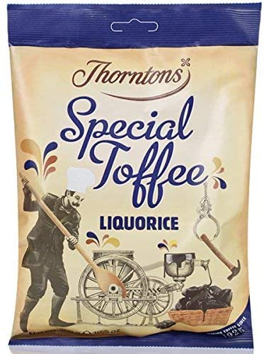 Thorntons Special Toffee - Licorice (240g) - Candy Bouquet of St. Albert