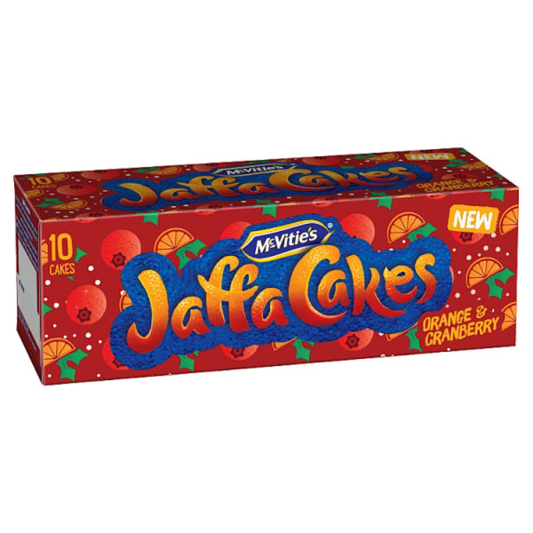 McVities Jaffa Cakes - Cranberry & Orange (122g) - Candy Bouquet of St. Albert