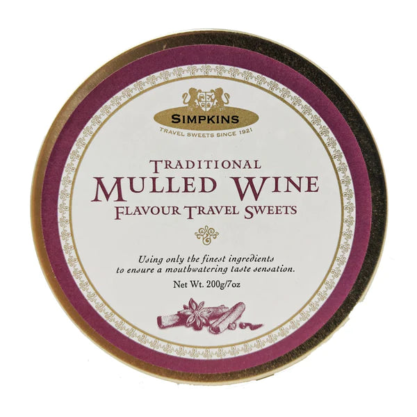 Simpkins Travel Sweets - Mulled Wine (200g) - Candy Bouquet of St. Albert