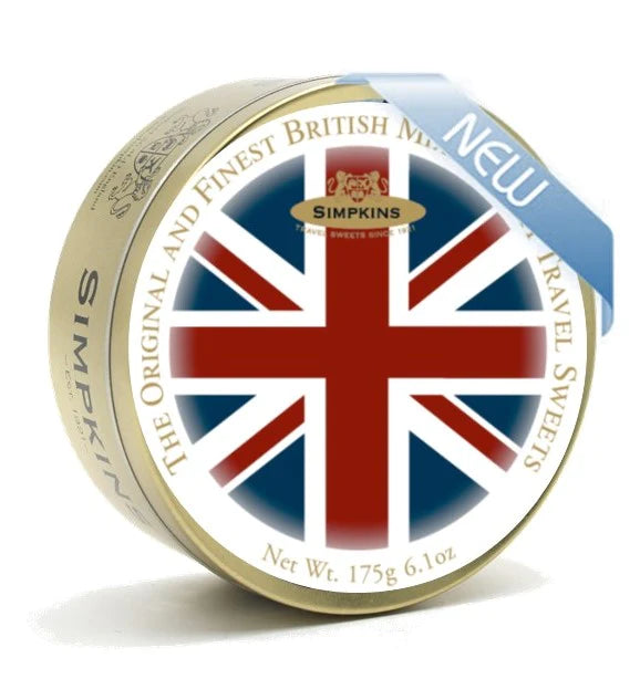 Simpkins Travel Sweets - Union Flag (Mixed Fruit) (175g) - Candy Bouquet of St. Albert