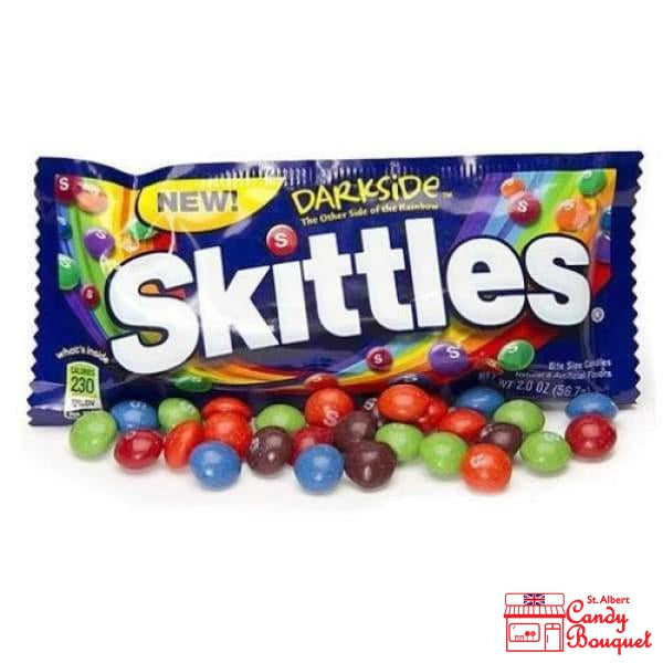 Skittles Darkside - Standard Size (50g)-Candy Bouquet of St. Albert