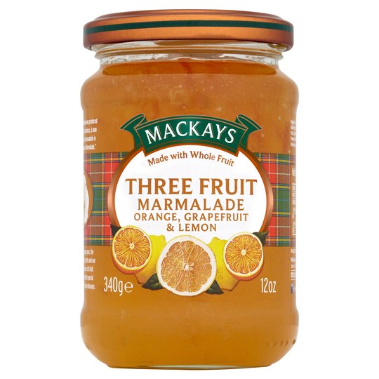 Mackays Three Fruit Marmalade (250ml) - Candy Bouquet of St. Albert