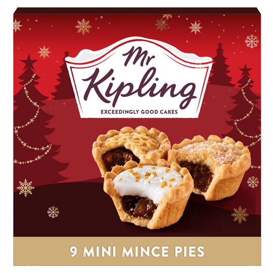 Mr Kipling Mini Mince Pie Selection - 9-Pack (261g) - Candy Bouquet of St. Albert