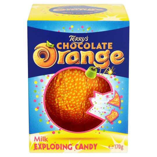 Terry's Chocolate Orange - Popping Candy (147g) - Candy Bouquet of St. Albert