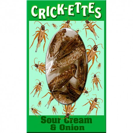 CRICK-ETTES Seasoned Snax - Sour Cream and Onion (1g) - Candy Bouquet of St. Albert