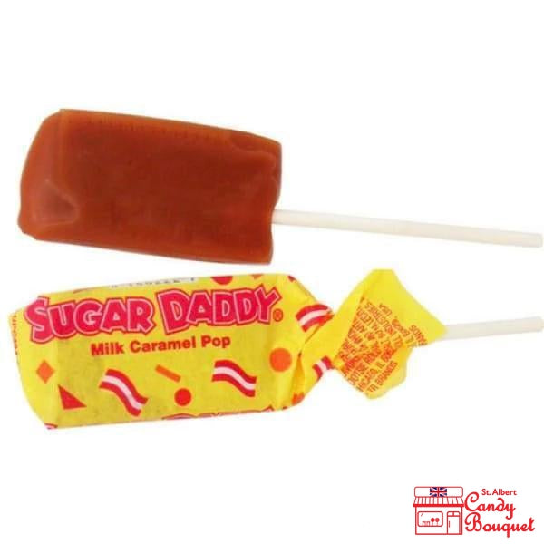 Sugar Daddy Milk Caramel Pop (48g)-Candy Bouquet of St. Albert