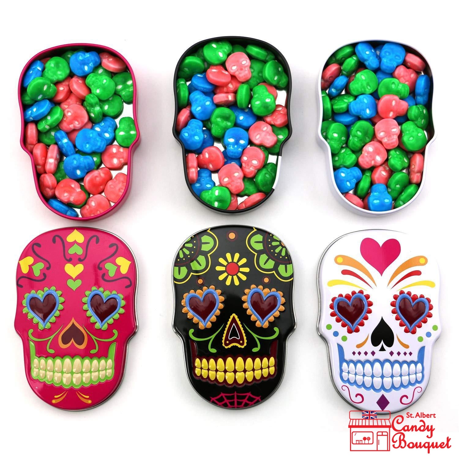 Sugar Skulls Sweet Candy Tin (40g)