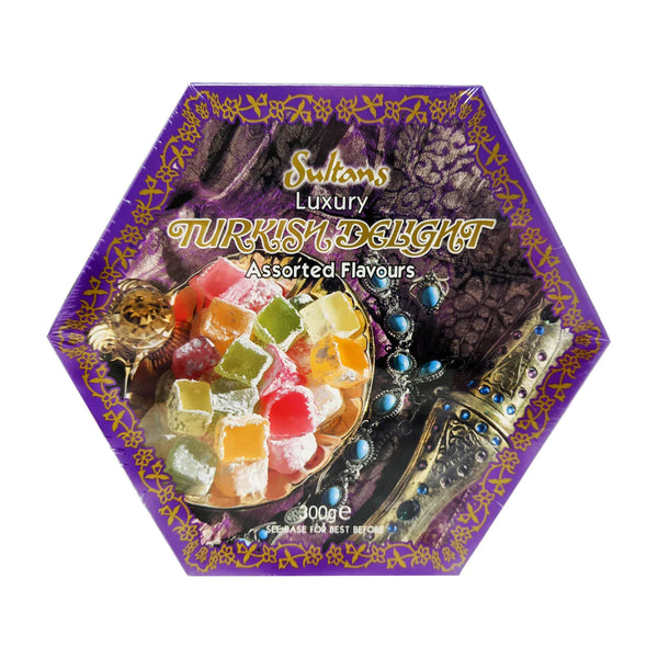Sultans Luxury Turkish Delight Assorted Box (300g) - Candy Bouquet of St. Albert