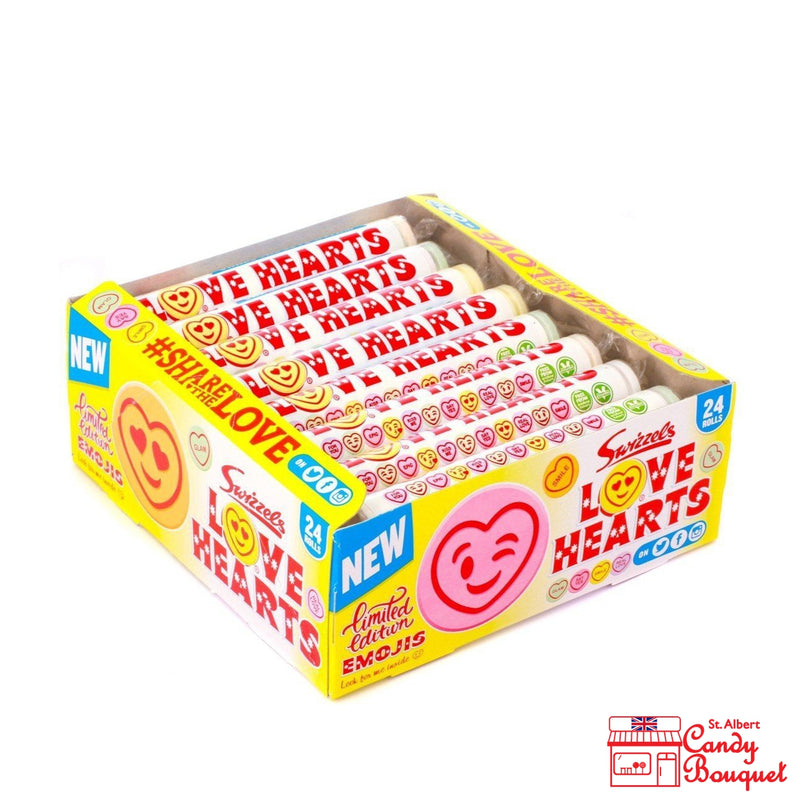 Swizzles Love Hearts Roll (39g)-Candy Bouquet of St. Albert