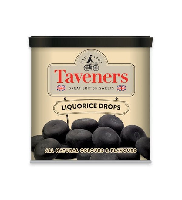 Taveners Licorice Drops (200g) - Candy Bouquet of St. Albert