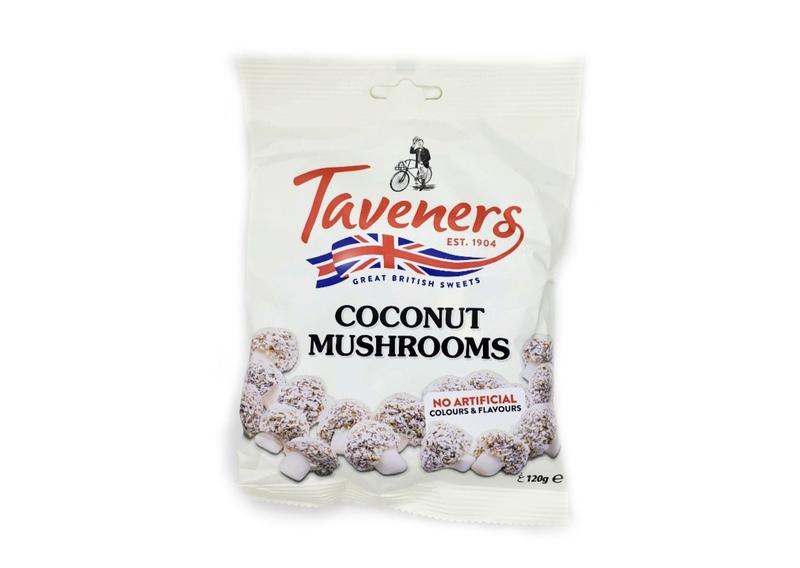 Taveners Coconut Mushrooms (120g) - Candy Bouquet of St. Albert