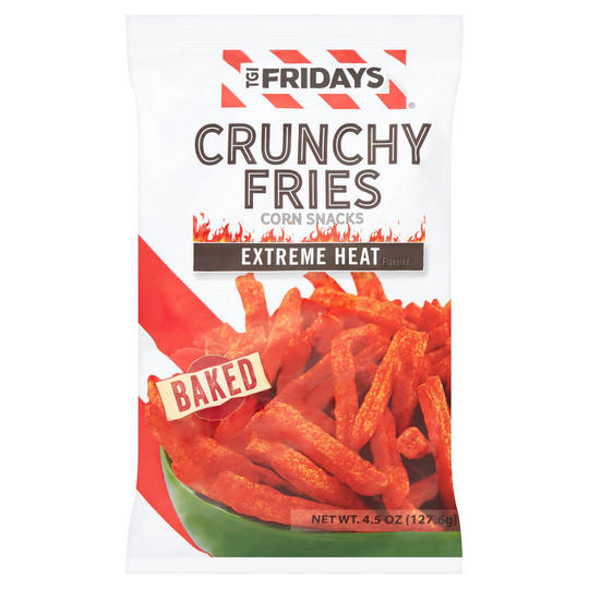 TGI Fridays Crunchy Fries - Extreme Heat (127.6g) - Candy Bouquet of St. Albert