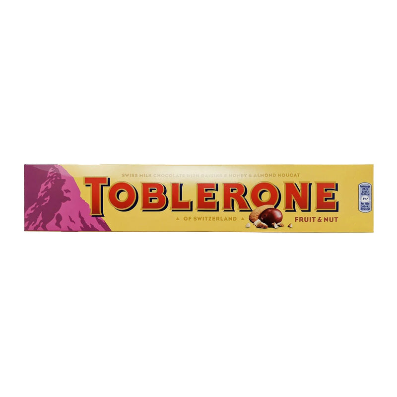 Toblerone Large Tablet - Fruit & Nut (360g) - Candy Bouquet of St. Albert