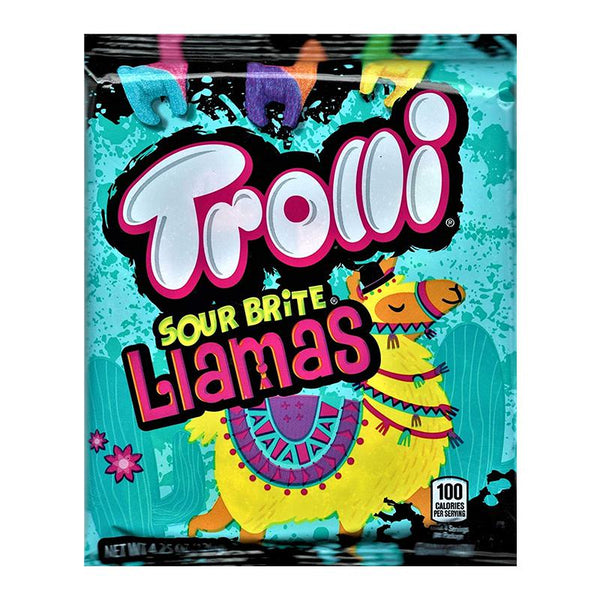Trolli Sour Brite - Tropical Llamas (120g) - Candy Bouquet of St. Albert