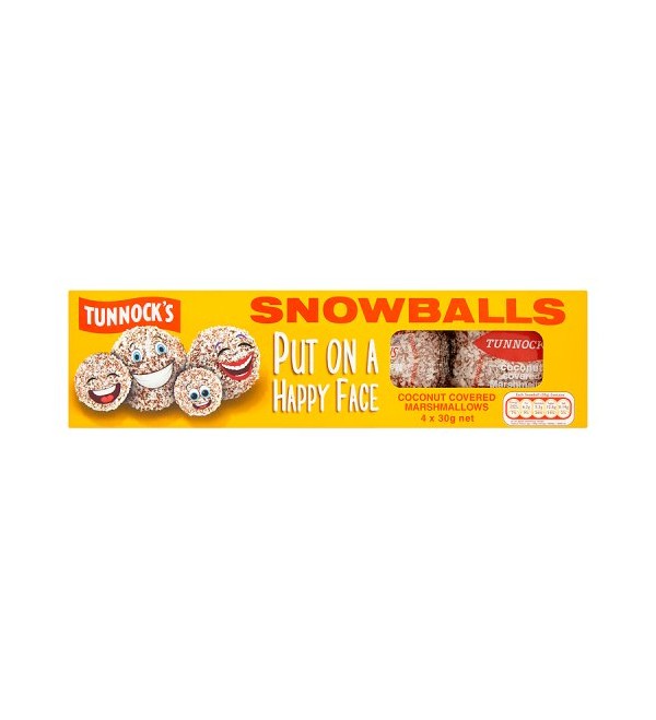 Tunnock's Snowballs 4-PK (120g) - Candy Bouquet of St. Albert