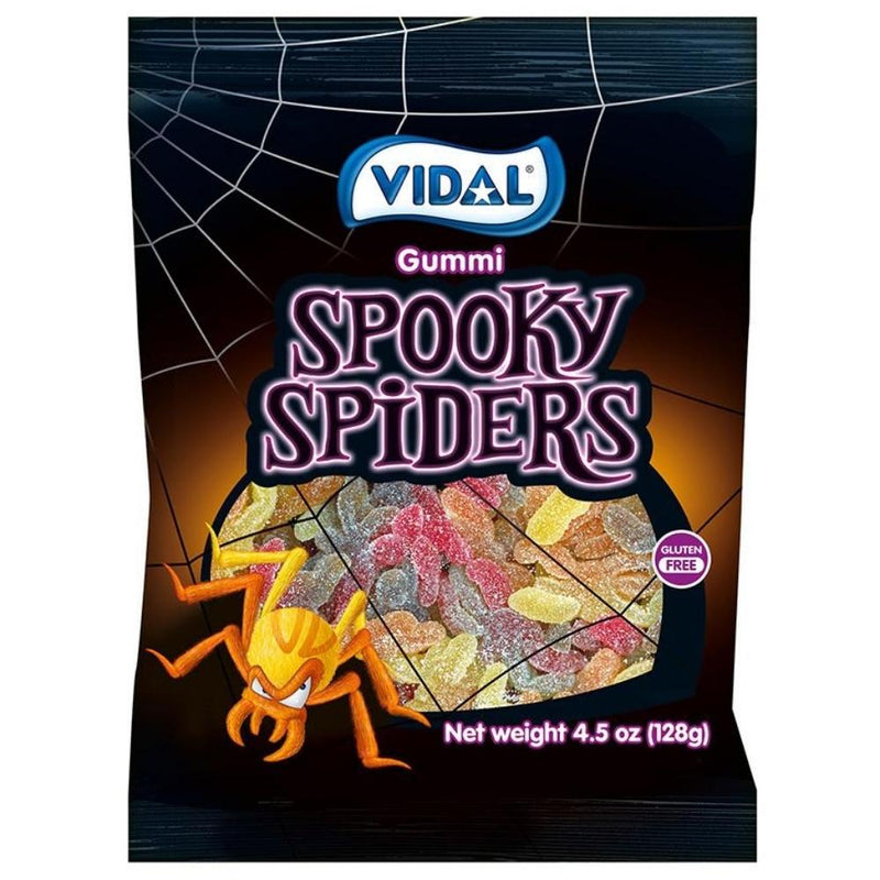 Vidal® Gummi Spooky Spiders (128g) - Candy Bouquet of St. Albert