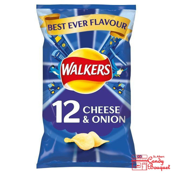 Walkers Cheese & Onion 12 Pack-Candy Bouquet of St. Albert