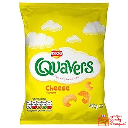 Walkers Cheese Quavers (20g)-Candy Bouquet of St. Albert