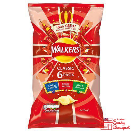 Walkers Classic Variety 6 Pack-Candy Bouquet of St. Albert
