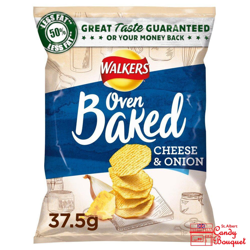Walkers Oven Baked Cheese & Onion (37.5g) BBF May 9-Candy Bouquet of St. Albert