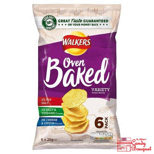 Walkers Oven Baked Variety 6 Pack-Candy Bouquet of St. Albert
