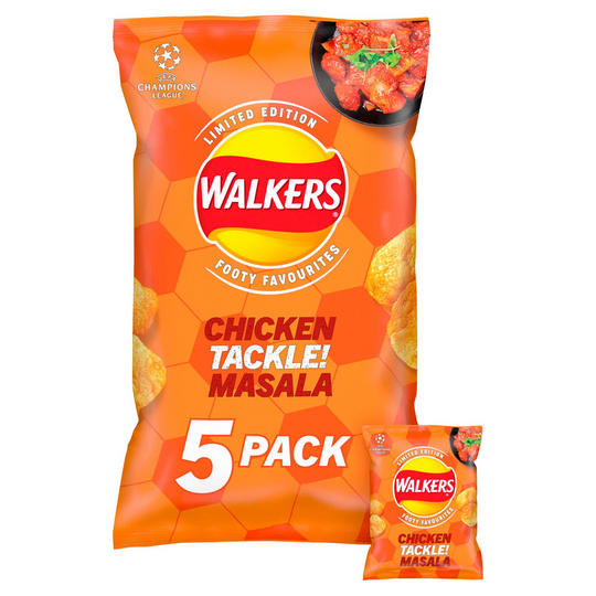 Walkers Chicken Tackle Masala Flavour (5-pk) - Candy Bouquet of St. Albert