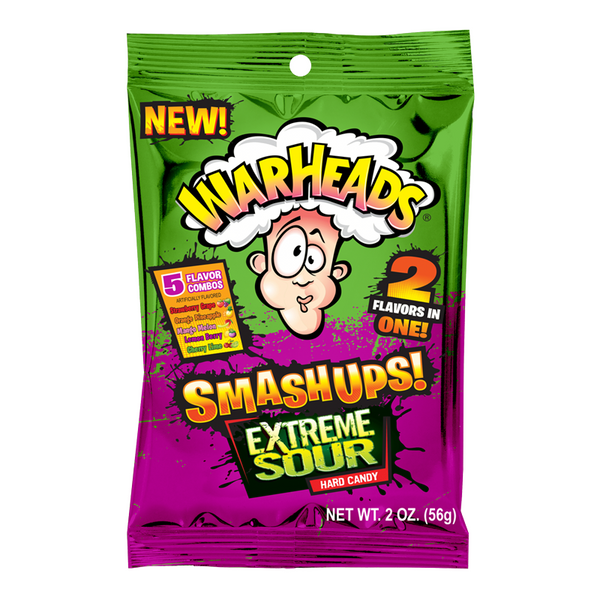 Warheads Mash Ups Extreme Sour (56g) - Candy Bouquet of St. Albert
