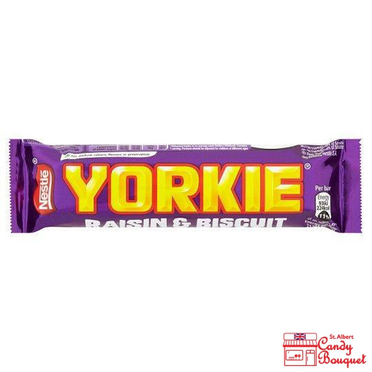Yorkie Raisin & Biscuit (44g)-Candy Bouquet of St. Albert