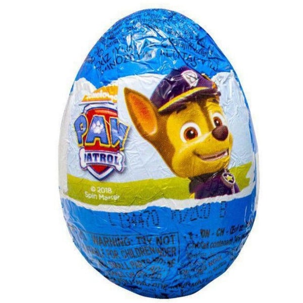 Zaini Paw Patrol Milk Chocolate Egg & Toy Surprise (20g) - Candy Bouquet of St. Albert